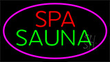 Spa And Sauna Neon Sign