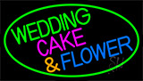 Wedding Cakes And Flowers Neon Sign