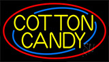 Yellow Cotton Candy Neon Sign