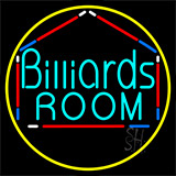 Billiards Room 3 Neon Sign