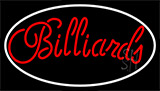 Cursive Letter Billiards 3 Neon Sign