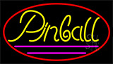 Cursive Letter Pinball 3 Neon Sign