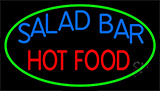 Salad Bar Hot Food Neon Sign
