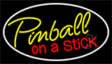 Pinball On A Stick 3 Neon Sign