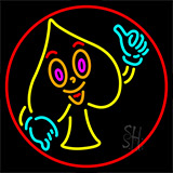 Poker Icon 1 Neon Sign