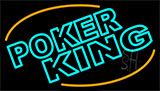 Poker King 4 Neon Sign