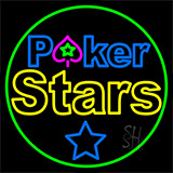 Pokers Stars 1 Neon Sign