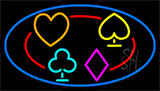 Poker Symbol 2 Neon Sign