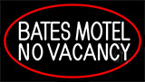 Bates Motel No Vacancy Neon Sign