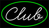 Cursive Club Neon Sign