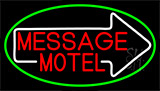 Custom Motel With Arrow Neon Sign