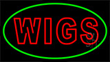 Double Stroke Red Wigs Neon Sign