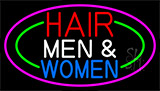 Hair Men And Women Neon Sign