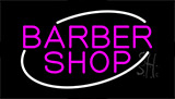 Pink Barber Shop Neon Sign