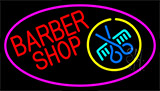 Red Barber Shop Neon Sign