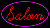 Red Salon Neon Sign