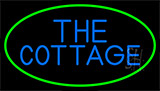 The Cottage With Green Border Neon Sign