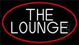 The Lounge With Red Border Neon Sign