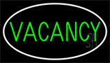 Vacancies With White Border Neon Sign