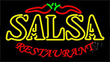 Salsa Restaurant Neon Sign