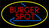 Burger Spot Neon Sign