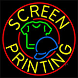 Screen Printing Circle Neon Sign