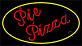 Red Pie Pizza Neon Sign