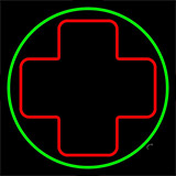 Hospital Plus Logo 2 Neon Sign