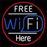 Free Wifi Here 1 Neon Sign