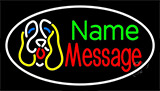 Custom Dog Message Neon Sign