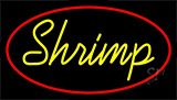 Shrimp Cursive 2 Neon Sign