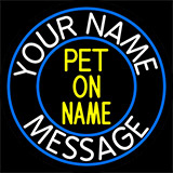 Custom Pet Name Neon Sign