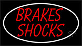 Brakes Shocks With Neon Sign