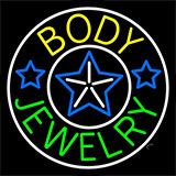 Body Jewelry Neon Sign