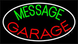 Custom Red Double Stroke Garage 1 Neon Sign