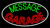 Custom Red Double Stroke Garage Neon Sign