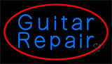 Blue Guitar Repair 4 Neon Sign