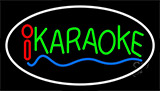 Green Karaoke Blue Line 1 Neon Sign