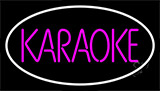 Pink Karaoke Block 2 Neon Sign