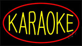 Red Karaoke Block 2 Neon Sign