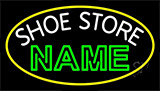 Custom White Shoe Store Neon Sign
