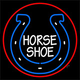 Horse Shoe Logo Neon Sign