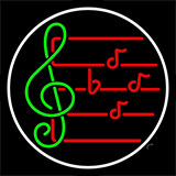 Music Note 1 Neon Sign