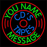 Custom Cds Tapes Neon Sign