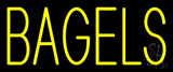 Yellow Bagels Neon Sign