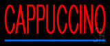 Red Cappuccino Neon Sign