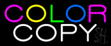 Multi Colored Color Copy Neon Sign