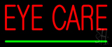 Red Eye Care Green Line Neon Sign