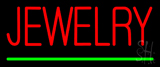 Jewelry Green Line Neon Sign