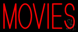 Movies Neon Sign